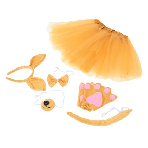 POPETPOP 1Satz Kostüm für Süßes Tierkostüm mit Rock für Halloween Fasching Kostümpartys Strapazierfähiges Farbenfrohes Design für Cosplay Feiern von POPETPOP