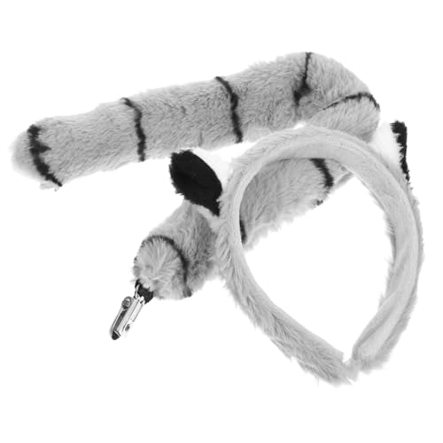 POPETPOP 1Satz Lemuroid Tierkostüm Set mit Haarband für Cosplay Halloween Faschingsfeiern Leicht für Themenveranstaltungen POPETPOP 1Satz Lemuroid Tierkostüm Set mit Haarband für Cosplay Halloween Faschingsfeiern Leicht für Themenveranstaltungen von POPETPOP