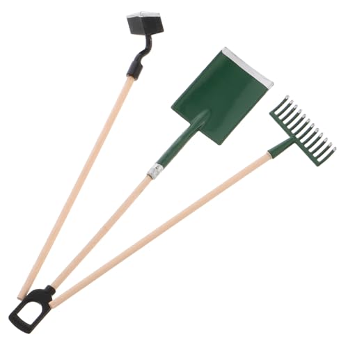 POPETPOP 1Satz Mini Gartenwerkzeug Set Teiliges Puppenhaus Zubehör mit Hacke und Rechen für Sukkulenten und Miniaturgärten Langlebig und Detailreich für Kreative Spielwelten POPETPOP 1Satz Mini Gartenwerkzeug Set Teiliges Puppenhaus Zubehör mit Hacke und Rechen für Sukkulenten und Miniaturgärten Langlebig und Detailreich für Kreative Spielwelten von POPETPOP