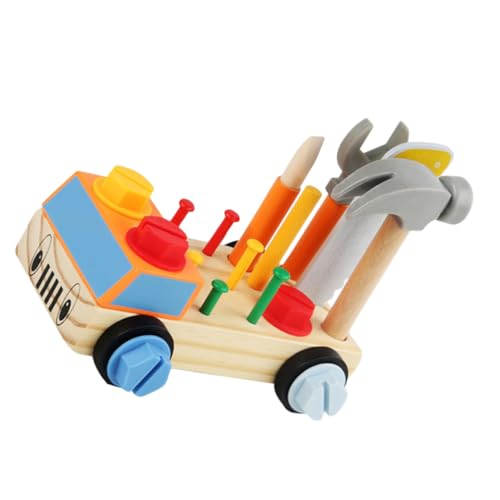 POPETPOP 1Satz Montessori Schraubendreherbrett für Pädagogisches Kommunikation Kreatives Spielzeugauto zum Zusammenbauen und Spaß POPETPOP 1Satz Montessori Schraubendreherbrett für Pädagogisches Kommunikation Kreatives Spielzeugauto zum Zusammenbauen und Spaß von POPETPOP