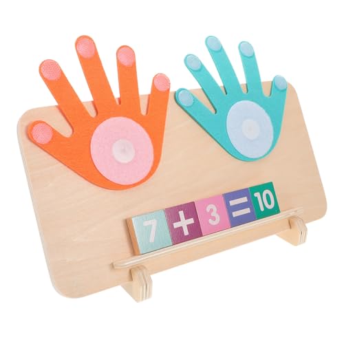 POPETPOP 1Satz Montessori zur Mathematikförderung für Kleinkinder Holzspielzeug mit Fingerzählfunktion Interaktives Lernspielzeug für Vorschule und Kindergarten Fördert Kognitive POPETPOP 1Satz Montessori zur Mathematikförderung für Kleinkinder Holzspielzeug mit Fingerzählfunktion Interaktives Lernspielzeug für Vorschule und Kindergarten Fördert Kognitive von POPETPOP