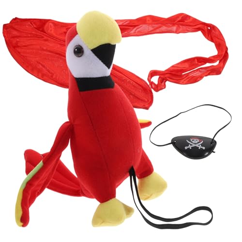 POPETPOP 1Satz Piraten Cosplay Requisiten mit Bandana Augenmaske und Gefülltem Papagei für Halloween Mottopartys und Cosplay Events Farbenfrohes Piraten Verkleidezubehör POPETPOP 1Satz Piraten Cosplay Requisiten mit Bandana Augenmaske und Gefülltem Papagei für Halloween Mottopartys und Cosplay Events Farbenfrohes Piraten Verkleidezubehör von POPETPOP