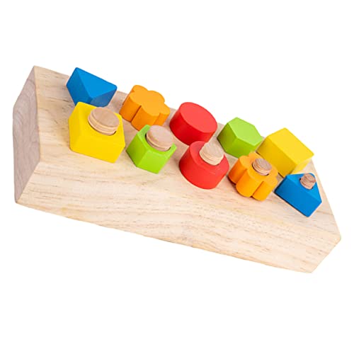 POPETPOP 1Satz Puzzle für Kleinkinder Geometrischer Form Sortierer zur Frühen Bildung Fördert Farben und Formerkennung für Entwicklung Feinmotorischer Fähigkeiten Sicher POPETPOP 1Satz Puzzle für Kleinkinder Geometrischer Form Sortierer zur Frühen Bildung Fördert Farben und Formerkennung für Entwicklung Feinmotorischer Fähigkeiten Sicher von POPETPOP