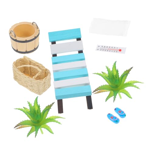 POPETPOP 1Satz Strandstuhl für Puppenhaus Dekoration Strand Mikrolandschaft für Mini Szenen Langlebig und Leicht Lebensechte POPETPOP 1Satz Strandstuhl für Puppenhaus Dekoration Strand Mikrolandschaft für Mini Szenen Langlebig und Leicht Lebensechte von POPETPOP