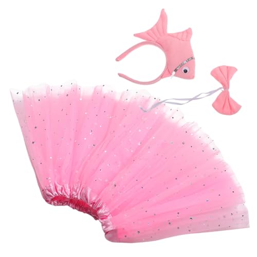 POPETPOP 1Satz Tier Plüsch Kostüm Set mit Haarband und Rock Meereskreatur Cosplay für Halloween Partys und Tägliches Kreativität und Vorstellungskraft Fördern Vielseitig POPETPOP 1Satz Tier Plüsch Kostüm Set mit Haarband und Rock Meereskreatur Cosplay für Halloween Partys und Tägliches Kreativität und Vorstellungskraft Fördern Vielseitig von POPETPOP