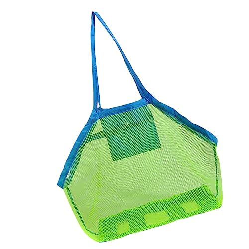 POPETPOP 1Stück Große Strandspielzeug Aufbewahrungstasche aus Dacron und Mesh Robuste mit Hohem Fassungsvermögen für Strand Outdoor Aktivitäten POPETPOP 1Stück Große Strandspielzeug Aufbewahrungstasche aus Dacron und Mesh Robuste mit Hohem Fassungsvermögen für Strand Outdoor Aktivitäten von POPETPOP