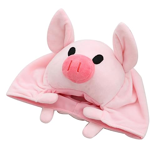 POPETPOP 1Stück Schweineform Hut für Trendige Fotorequisite für Partys Rollenspiele und Maskeraden aus Hochwertigem und Warm und Gemütlich für Kalte Wintertage POPETPOP 1Stück Schweineform Hut für Trendige Fotorequisite für Partys Rollenspiele und Maskeraden aus Hochwertigem und Warm und Gemütlich für Kalte Wintertage von POPETPOP