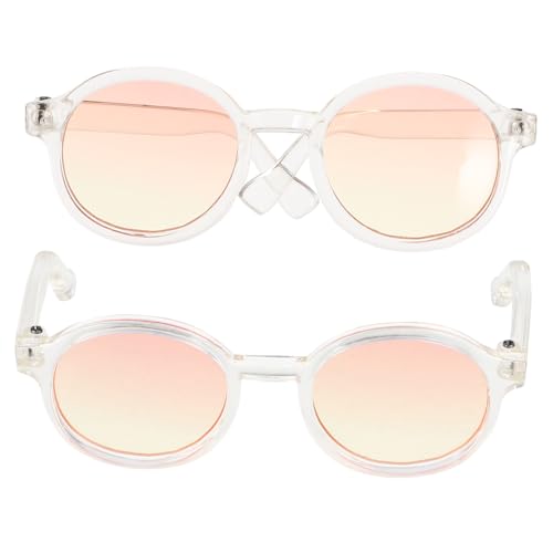 POPETPOP 2 Paare Stylische Sonnenbrille für Puppen Praktische Dekorationsbrillen aus Hochwertigem für Puppenoutfits und Fotorequisiten und Bruchsicher POPETPOP 2 Paare Stylische Sonnenbrille für Puppen Praktische Dekorationsbrillen aus Hochwertigem für Puppenoutfits und Fotorequisiten und Bruchsicher von POPETPOP