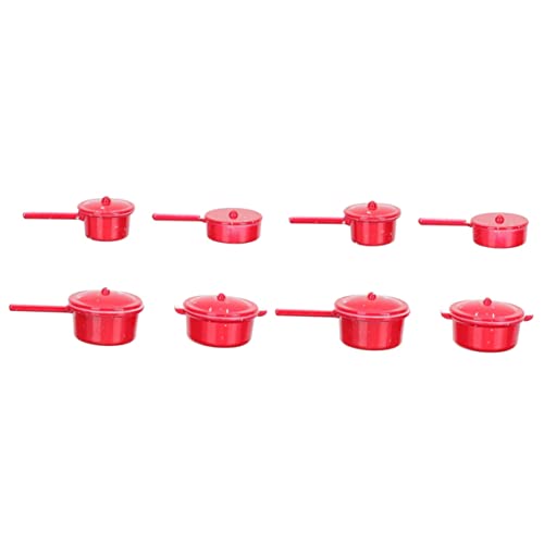 POPETPOP 2 Sätze Miniatur-küchengeschirr Mini -Topf Mini-Topf Für Den Haushalt Topfmodell Mini-hausdekoration Mini-hausmöbel- Kleine Töpfe Rotwein Legierung 4 Stücke * 2 POPETPOP 2 Sätze Miniatur-küchengeschirr Mini -Topf Mini-Topf Für Den Haushalt Topfmodell Mini-hausdekoration Mini-hausmöbel- Kleine Töpfe Rotwein Legierung 4 Stücke * 2 von POPETPOP