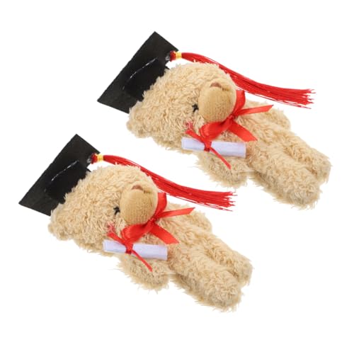 POPETPOP 2 Stück Dr. Bärenpuppe Plüsch-abschlussbär Bär Der Abschlusssaison Plüsch-grad-bär Der Abschluss Hat Charme Bärentierpuppen Diplom-bär Pp Baumwolle Light Brown POPETPOP 2 Stück Dr. Bärenpuppe Plüsch-abschlussbär Bär Der Abschlusssaison Plüsch-grad-bär Der Abschluss Hat Charme Bärentierpuppen Diplom-bär Pp Baumwolle Light Brown von POPETPOP