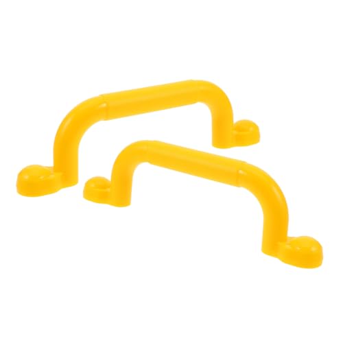 POPETPOP 2 Stück Griffe Für Unterhaltungsgeräte Haltegriffe Für Spielplätze Zubehör Für Spielhäuser Spielhaus Für Im Freien Spielplatzüberdachung Yellow Plastik POPETPOP 2 Stück Griffe Für Unterhaltungsgeräte Haltegriffe Für Spielplätze Zubehör Für Spielhäuser Spielhaus Für Im Freien Spielplatzüberdachung Yellow Plastik von POPETPOP