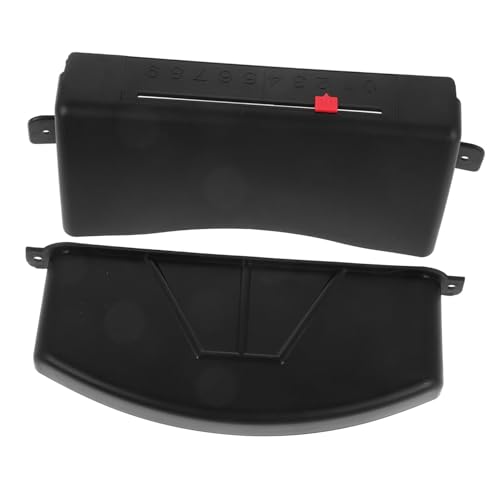 POPETPOP 2 Stück Kickertisch Fußbälle Ball Spiel Kicker-Couchtisch Kicker-Ersatzteil Kicker Zubehör Kicker Versorgung Kicker Ersatzteile Kickerbälle Sammelkoffer Plastik Black von POPETPOP