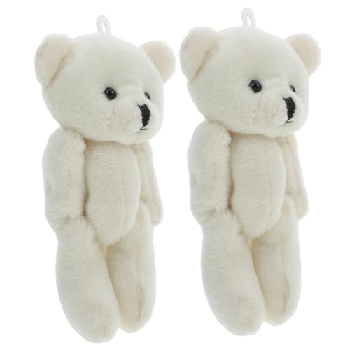 POPETPOP 2 Stück Puppe Bär Puppe Babypuppe Minibären Für Die Babyparty Kleine Weihnachtskuscheltiere Kuscheltiere Masse Mini-abschluss-stofftier Minibär Pp Baumwolle Beige POPETPOP 2 Stück Puppe Bär Puppe Babypuppe Minibären Für Die Babyparty Kleine Weihnachtskuscheltiere Kuscheltiere Masse Mini-abschluss-stofftier Minibär Pp Baumwolle Beige von POPETPOP