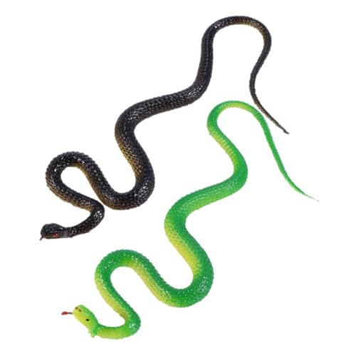 POPETPOP 2 Stück Realistische Miniaturschlangen Figur Flexible Gummischlangen Simulation Lebensechte Tierdeko für Garten Party Balkon Gruseliges Stressspielzeug POPETPOP 2 Stück Realistische Miniaturschlangen Figur Flexible Gummischlangen Simulation Lebensechte Tierdeko für Garten Party Balkon Gruseliges Stressspielzeug von POPETPOP