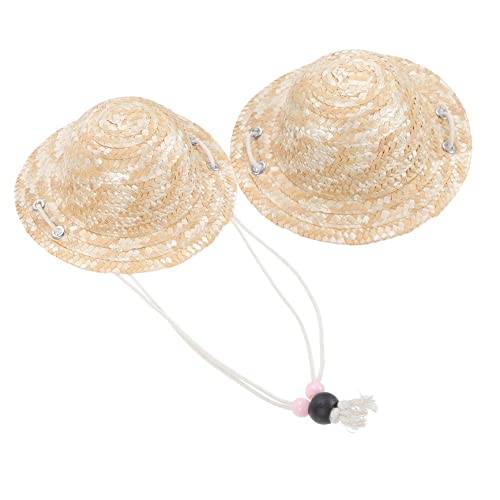 POPETPOP 2 Stück Strand-Strohhut Hüte Mini Bastelhut weben dekorativer DIY-Hut entzückender Hutschmuck kreative Hutverzierung Weben Handwerk Hutverzierung gewebte Hutverzierung POPETPOP 2 Stück Strand-Strohhut Hüte Mini Bastelhut weben dekorativer DIY-Hut entzückender Hutschmuck kreative Hutverzierung Weben Handwerk Hutverzierung gewebte Hutverzierung von POPETPOP
