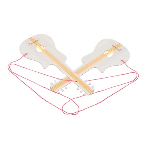 POPETPOP 2 Stück Teiliges DIY Holzgitarren Spielset Unvollendetes Graffiti Malspielzeug für Realistisches Gitarrenornament zur Kreativer Handarbeit und Malfähigkeiten POPETPOP 2 Stück Teiliges DIY Holzgitarren Spielset Unvollendetes Graffiti Malspielzeug für Realistisches Gitarrenornament zur Kreativer Handarbeit und Malfähigkeiten von POPETPOP