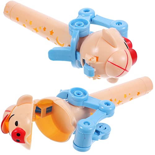 POPETPOP 2 Stück Teiliges Lollipop Roboter für Lustiger Lutscherhalter aus Sicherem Verschleißfestem Material Tragbares Party und für Jungen und Mädchen von POPETPOP