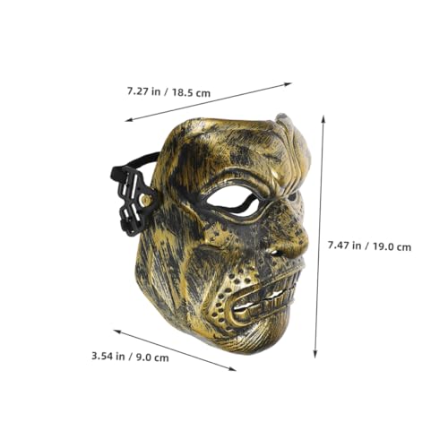 POPETPOP 2 Stück Vintage Römische Masken für Cosplay und Maskenball Robuste und Bequeme Gesichtsmasken für Halloween Karneval Kostümparty Charakteristisches Design Auffälliges Partyzubehör von POPETPOP