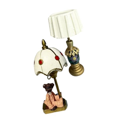 POPETPOP 2-teilige Puppenhausbeleuchtung: Miniatur-nachttischlampe, Verbesserte Schönheit Für Das Puppenhaus – Kleine Dekorative Tischlampe Für Das Puppenwohnzimmer Für Sammler Und Kinder POPETPOP 2-teilige Puppenhausbeleuchtung: Miniatur-nachttischlampe, Verbesserte Schönheit Für Das Puppenhaus – Kleine Dekorative Tischlampe Für Das Puppenwohnzimmer Für Sammler Und Kinder von POPETPOP