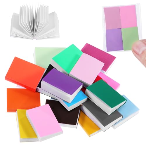 POPETPOP 20 Stück Mini -farbige Bücher Puppe Miniaturen Winzig Miniaturbuch Büchermodelle Mini -Buch Bücher Modell Mini-bücher Beschichtetes Papier von POPETPOP