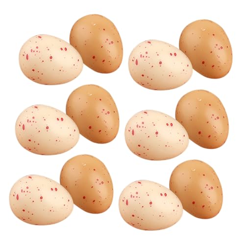 POPETPOP 20 Stück Simulierte Eierornamente Osterdekor Ostervasendekoration Osterei Kleinkind-Ei- Eierverzierung Harz POPETPOP 20 Stück Simulierte Eierornamente Osterdekor Ostervasendekoration Osterei Kleinkind-Ei- Eierverzierung Harz von POPETPOP