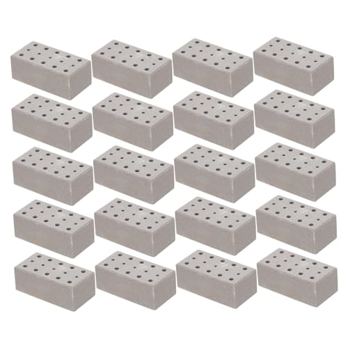 POPETPOP 20 Stück Teiliges Miniatur Mauerstein Modellset Fein Polierte Poröse Blaue Mauersteine für DIY Sandtisch Garten und Diorama Dekoration Sicheres Bastelmaterial zur Kreativen POPETPOP 20 Stück Teiliges Miniatur Mauerstein Modellset Fein Polierte Poröse Blaue Mauersteine für DIY Sandtisch Garten und Diorama Dekoration Sicheres Bastelmaterial zur Kreativen von POPETPOP