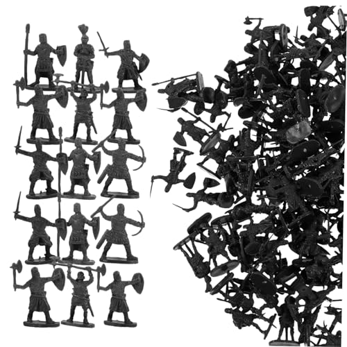 POPETPOP 200Stücke Mini Figuren Sandtisch Soldaten Modelle Mittelalterliche Reiter für Kreative Spielwelten Sicher und Geruchlos für Erwachsene POPETPOP 200Stücke Mini Figuren Sandtisch Soldaten Modelle Mittelalterliche Reiter für Kreative Spielwelten Sicher und Geruchlos für Erwachsene von POPETPOP