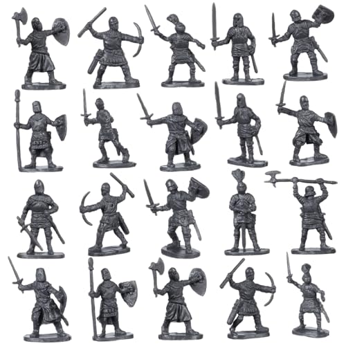 POPETPOP 200Stücke Mini Soldatenfiguren Mittelalterliche Krieger Modelle Tischdekoration Rollenspiele und Geschenkideen für Langlebig POPETPOP 200Stücke Mini Soldatenfiguren Mittelalterliche Krieger Modelle Tischdekoration Rollenspiele und Geschenkideen für Langlebig von POPETPOP