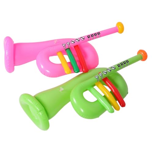 POPETPOP 2Stücke Aufblasbare Trompeten für PVC Musikinstrumente Partydekoration Lustige Requisiten für Bühnenaufführungen und Kindergeburtstage Tragbar und Leicht zu Reinigen POPETPOP 2Stücke Aufblasbare Trompeten für PVC Musikinstrumente Partydekoration Lustige Requisiten für Bühnenaufführungen und Kindergeburtstage Tragbar und Leicht zu Reinigen von POPETPOP