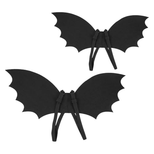 POPETPOP 2Stücke Halloween Fledermausflügel für Leichte und Atmungsaktive Kostümflügel Verwobenem für Karneval Fasching und Halloween Feiern Einfach POPETPOP 2Stücke Halloween Fledermausflügel für Leichte und Atmungsaktive Kostümflügel Verwobenem für Karneval Fasching und Halloween Feiern Einfach von POPETPOP
