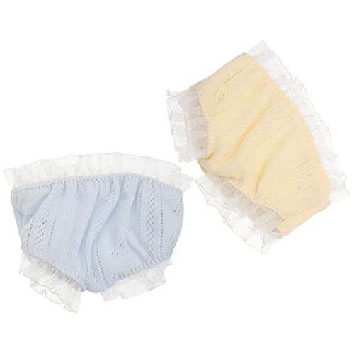 POPETPOP 2Stücke Puppenunterwäsche Wiederverwendbare für Puppen Spitze Puppenaccessoires für Rollenspiele und Puppenmode von POPETPOP