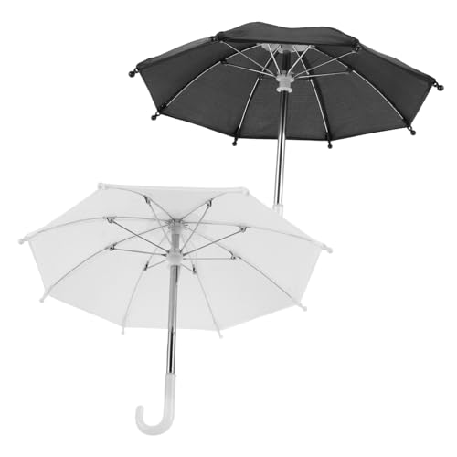POPETPOP 2Stücke Regenschirm für Puppenhaus Dekoratives Rollenspielzubehör Realistisches Design für Kreative Spielwelten für Häuser POPETPOP 2Stücke Regenschirm für Puppenhaus Dekoratives Rollenspielzubehör Realistisches Design für Kreative Spielwelten für Häuser von POPETPOP