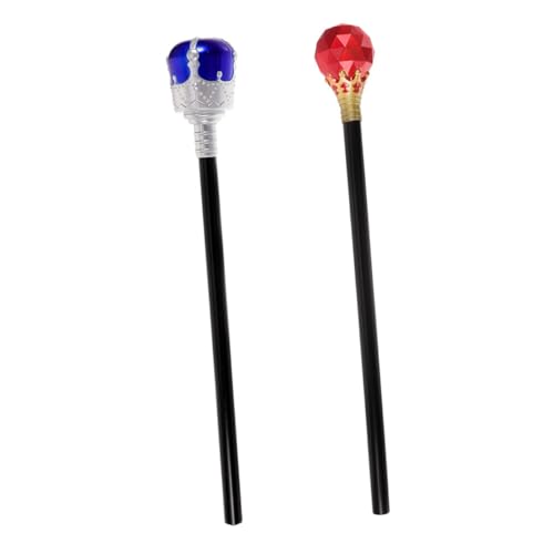 POPETPOP 2Stücke Requisite für Silberblaues Goldrotes Königin Cosplay für Halloween Rollenspiel und Feste POPETPOP 2Stücke Requisite für Silberblaues Goldrotes Königin Cosplay für Halloween Rollenspiel und Feste von POPETPOP