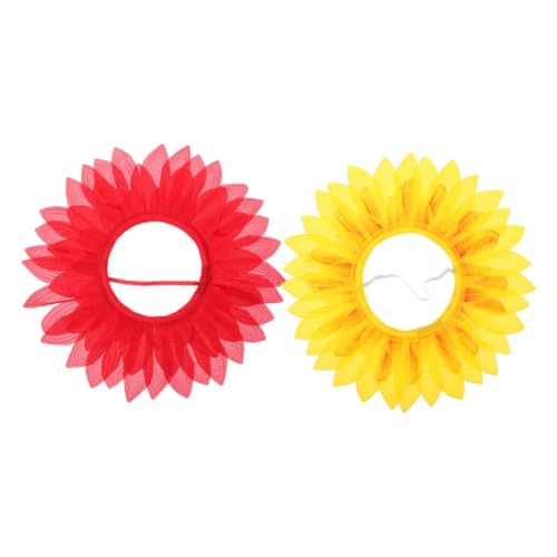 POPETPOP 2Stücke Sonnenblumen Kopfbedeckung Lustige Blumen für Erwachsene für Partys Festivals Fotoautomaten und Cosplay Bequeme Passform POPETPOP 2Stücke Sonnenblumen Kopfbedeckung Lustige Blumen für Erwachsene für Partys Festivals Fotoautomaten und Cosplay Bequeme Passform von POPETPOP