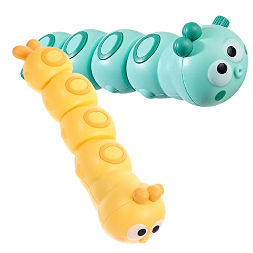 POPETPOP 2Stücke Spielzeugraupe für Pädagogisches Mechanisches Tier Süßer Form Fördert Krabbeln Motorik für Drinnen und Draußen Farbenfroh POPETPOP 2Stücke Spielzeugraupe für Pädagogisches Mechanisches Tier Süßer Form Fördert Krabbeln Motorik für Drinnen und Draußen Farbenfroh von POPETPOP