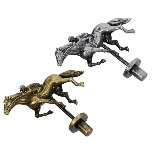 POPETPOP 2Stücke Teiliges Set Metall Pferdefiguren für Pferderennen Brettspiel Robuste Legierungsspielteile für Unterhaltsame Multiplayer Spiele und Familienunterhaltung Kreative POPETPOP 2Stücke Teiliges Set Metall Pferdefiguren für Pferderennen Brettspiel Robuste Legierungsspielteile für Unterhaltsame Multiplayer Spiele und Familienunterhaltung Kreative von POPETPOP