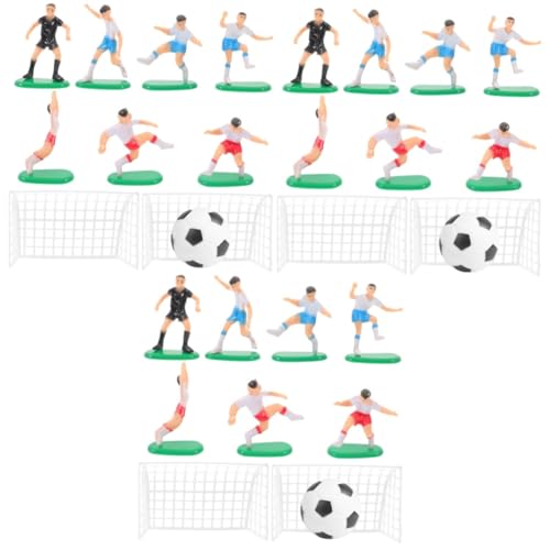 POPETPOP 3 Sätze Dekoration der Fußballmannschaft Topper thematisiert Fußball-Kuchen-Dekoration Sport Dekorationen Kuchendekor aus Kunststoff Miniatur-Fußballfigur PVC POPETPOP 3 Sätze Dekoration der Fußballmannschaft Topper thematisiert Fußball-Kuchen-Dekoration Sport Dekorationen Kuchendekor aus Kunststoff Miniatur-Fußballfigur PVC von POPETPOP
