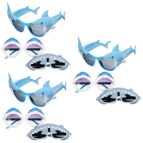 POPETPOP 3 Sätze Hai-brille Lustige Brille Für Party Geformte Sonnenbrille Lustige Brille Albern Party Sonnenbrille Prost Hai-party-zubehör Haigläser Pvc 3 Paar * 3 POPETPOP 3 Sätze Hai-brille Lustige Brille Für Party Geformte Sonnenbrille Lustige Brille Albern Party Sonnenbrille Prost Hai-party-zubehör Haigläser Pvc 3 Paar * 3 von POPETPOP