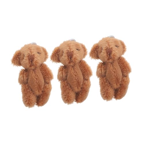 POPETPOP 3 Stück Bärenfigur zur Dekoration Puppenhaus Plüschbär-Puppenspielzeug Plüschtiere Miniaturverzierung Miniaturbär schmücken Miniatur-Bärenschmuck Bär Figur Coffee POPETPOP 3 Stück Bärenfigur zur Dekoration Puppenhaus Plüschbär-Puppenspielzeug Plüschtiere Miniaturverzierung Miniaturbär schmücken Miniatur-Bärenschmuck Bär Figur Coffee von POPETPOP