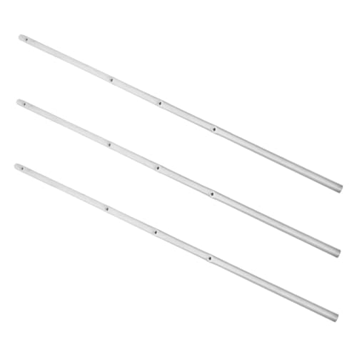 POPETPOP 3 Stück Fußballmaschine Griffstange fußball Kickerstange Ersatzstangen für Tischfußball Griffe für Kickertische Fußballmaschinenstange Kicker Ersatzteile Eisen Silver POPETPOP 3 Stück Fußballmaschine Griffstange fußball Kickerstange Ersatzstangen für Tischfußball Griffe für Kickertische Fußballmaschinenstange Kicker Ersatzteile Eisen Silver von POPETPOP