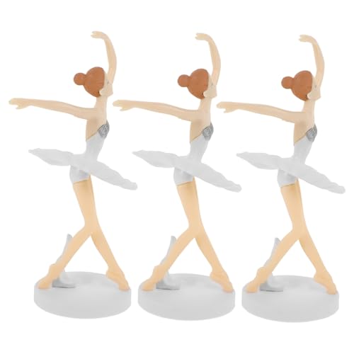 POPETPOP 3 Stück Kuchendekorationspuppe Ballett Mädchenfigurendekorationen Kuchendeckel Geburtstag Miniatur Ornament Wunder Dekorationen Für Mädchenfiguren Thematisiert Pvc Weiß POPETPOP 3 Stück Kuchendekorationspuppe Ballett Mädchenfigurendekorationen Kuchendeckel Geburtstag Miniatur Ornament Wunder Dekorationen Für Mädchenfiguren Thematisiert Pvc Weiß von POPETPOP