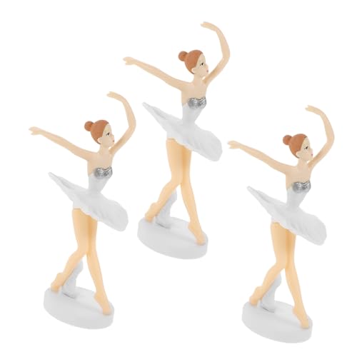 POPETPOP 3 Stück Kuchendekorationspuppe Dekorieren von Balletttorten Miniatur Ornament thematisiert Wunder Hochzeitstortendekorationen Hochzeits-Cupcake-Topper PVC Weiß POPETPOP 3 Stück Kuchendekorationspuppe Dekorieren von Balletttorten Miniatur Ornament thematisiert Wunder Hochzeitstortendekorationen Hochzeits-Cupcake-Topper PVC Weiß von POPETPOP