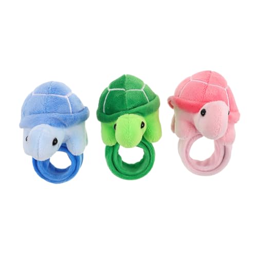 POPETPOP 3 Stück Schildkrötenarmband Slap-armband-gastgeschenke Geburtstagsfeier Schlagarmbänder Animal Slap Armbänder Strumpffüller Für Tierische Partygeschenke Kurzer Plüsch POPETPOP 3 Stück Schildkrötenarmband Slap-armband-gastgeschenke Geburtstagsfeier Schlagarmbänder Animal Slap Armbänder Strumpffüller Für Tierische Partygeschenke Kurzer Plüsch von POPETPOP