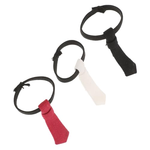 POPETPOP 3 Stück Teiliges Mini Krawatten für Puppen Extra Lang aus Hochwertigem Stoff Vorgebunden Modischer Look Handgefertigt Farbecht und Strapazierfähig Passend für Bjd Puppen Rot POPETPOP 3 Stück Teiliges Mini Krawatten für Puppen Extra Lang aus Hochwertigem Stoff Vorgebunden Modischer Look Handgefertigt Farbecht und Strapazierfähig Passend für Bjd Puppen Rot von POPETPOP
