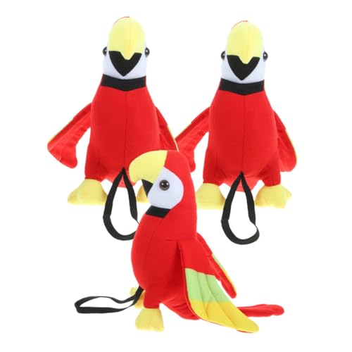 POPETPOP 3 Stück Teiliges Piraten Schulterpapagei aus Weichem Plüsch Detailgetreues Kostümzubehör für Leicht und Komfortabel für Halloween und Rollenspiele POPETPOP 3 Stück Teiliges Piraten Schulterpapagei aus Weichem Plüsch Detailgetreues Kostümzubehör für Leicht und Komfortabel für Halloween und Rollenspiele von POPETPOP