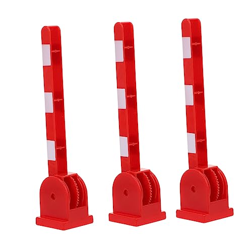 POPETPOP 3 Stück lustiges Verkehrsspielzeug Verkehrsbarriere Straßensperre Zeichen kinderspielzeug PVC-Straßensperre für Verkehrszeichen für rot POPETPOP 3 Stück lustiges Verkehrsspielzeug Verkehrsbarriere Straßensperre Zeichen kinderspielzeug PVC-Straßensperre für Verkehrszeichen für rot von POPETPOP