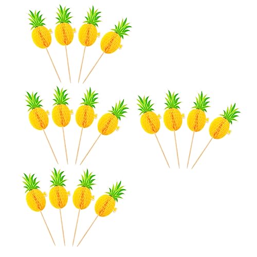 POPETPOP 30 Stück Kuchendekorationseinsatz Party Flamingo-Kuchenaufsatz Tortenverzierung zum Geburtstag Kuchen -Topper tropisch golden hawaii kuchen dekorationen Cupcake Picks Papier Gelb POPETPOP 30 Stück Kuchendekorationseinsatz Party Flamingo-Kuchenaufsatz Tortenverzierung zum Geburtstag Kuchen -Topper tropisch golden hawaii kuchen dekorationen Cupcake Picks Papier Gelb von POPETPOP