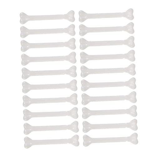 POPETPOP 30 Stück Teiliges Plastikknochen Realistisch Aussehende Halloween Deko Leichte Künstliche Knochen für Party Accessoires Gruselige Requisiten für Spukhaus Bühnenauftritte von POPETPOP