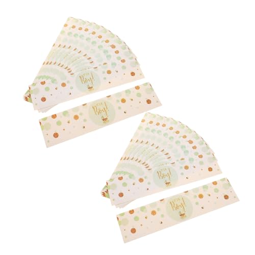 POPETPOP 36 Stück Teiliges Wasserflaschen Aufkleber für It's A Boy Partydeko Ablösbare Robuste Sticker für Geburtstagsfeiern Kinderfreundliche Getränkeflaschen Dekoration POPETPOP 36 Stück Teiliges Wasserflaschen Aufkleber für It's A Boy Partydeko Ablösbare Robuste Sticker für Geburtstagsfeiern Kinderfreundliche Getränkeflaschen Dekoration von POPETPOP