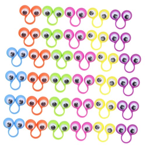 POPETPOP 36Stücke Augen Fingerringe Bewegliche Augen Fingerpuppen aus Zufällige Farben für Rollenspiele Partys und Kreative Lernspiele POPETPOP 36Stücke Augen Fingerringe Bewegliche Augen Fingerpuppen aus Zufällige Farben für Rollenspiele Partys und Kreative Lernspiele von POPETPOP